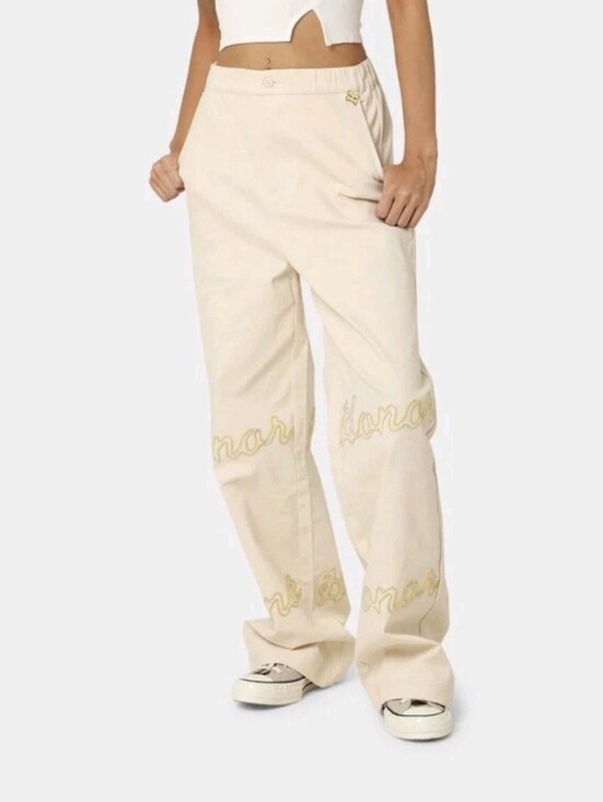 Honor The Gift Pants - Honor The Gift Embroidered Hollywood Wide Leg Pants